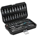 BORMANN Pro BHT5100 Σετ Καρυδάκια 1/4" σε Κασετίνα 46τμχ