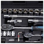 BORMANN Pro BHT5150 Σετ Καρυδάκια 1/4" με Καστάνια σε Κασετίνα 73τμχ - Image 2