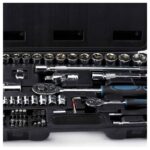 BORMANN Pro BHT5150 Σετ Καρυδάκια 1/4" με Καστάνια σε Κασετίνα 73τμχ - Image 4