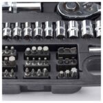 BORMANN Pro BHT5150 Σετ Καρυδάκια 1/4" με Καστάνια σε Κασετίνα 73τμχ - Image 5