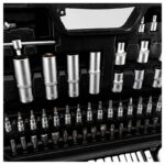 BORMANN Pro BHT5180 Σετ Καρυδάκια 1/2" & 1/4" με Καστάνια σε Κασετίνα 110τμχ - Image 3