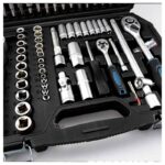 BORMANN Pro BHT5180 Σετ Καρυδάκια 1/2" & 1/4" με Καστάνια σε Κασετίνα 110τμχ - Image 4