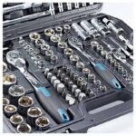 BORMANN Pro BHT5200 Σετ Καρυδάκια 1/2", 1/4" & 3/8" με Καστάνια σε Κασετίνα 171τμχ - Image 3