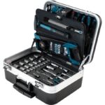 BORMANN Pro BHT5210 Σετ Εργαλεία 132τμχ Cr-V σε Τροχήλατη Βαλίτσα ABS