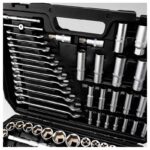 BORMANN Pro BHT5220 Σετ Καρυδάκια 1/2", 1/4" & 3/8" με Καστάνια σε Κασετίνα 215τμχ - Image 4