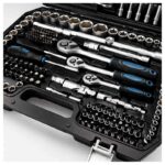 BORMANN Pro BHT5220 Σετ Καρυδάκια 1/2", 1/4" & 3/8" με Καστάνια σε Κασετίνα 215τμχ - Image 5