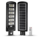 BORMANN BLF3600 Ηλιακό Φωτιστικό Δρόμου LED Ισχύος 300W 1000lm IP65, Ψυχρό Λευκό 6500Κ με Ανιχνευτή Κίνησης & Τηλεχειριστήριο 820x245x75mm