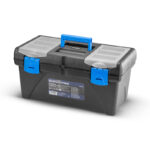 BORMANN Pro BTB3304 Εργαλειοθήκη Χειρός Πλαστική "Fox", Με Ταμπακέρα, 47.8x25.7x23.3cm