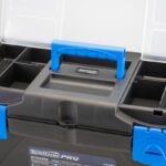 BORMANN Pro BTB3304 Εργαλειοθήκη Χειρός Πλαστική "Fox", Με Ταμπακέρα, 47.8x25.7x23.3cm - Image 2