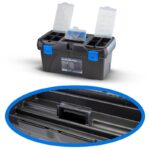 BORMANN Pro BTB3306 Εργαλειοθήκη Χειρός Πλαστική "Fox", Με Ταμπακέρα, 55x28x26cm - Image 2