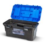 BORMANN Pro BTB3314 Εργαλειοθήκη Χειρός Πλαστική "Wolf", Μεταλλικά Κουμπώματα & Ταμπακέρα - Image 3