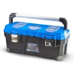 BORMANN Pro BTB3318 Εργαλειοθήκη Χειρός Πλαστική "Lion", Λαβή Αλουμινίου,Μεταλλικό Κούμπωμα 67.6x31.4x30cm