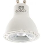 Λάμπα LED GU10 5W Φυσικό Λευκό 4000K 370lm 38° Dimmable Luceco LGDN5W37P-01 - Image 3