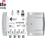 Matel CA430-2UR Ενισχυτής TV Κεντρικής Εγκατάστασης BI/BIII/U/U 30dB 115dBuV με Φίλτρο LTE