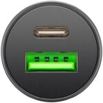 Goobay Ταχυφορτιστής Οχημάτων Διπλός  με USB-C Power Delivery & USB-A 30W Max. 55634 - Image 3