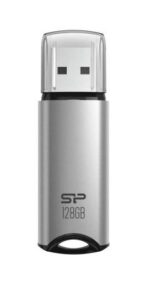 Flash Drive Silicon Power 128GB USB 3.2 Gen 1 Marvel M02 Ασημί SP128GBUF3M02V1S