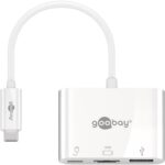 Goobay Μετατροπέας USB-C σε HDMI/USB-Α/USB-C 4Κ για Android & Mac 62104