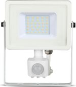 V-TAC 458 Προβολέας LED 30W με Ανιχνευτή Κίνησης 2400lm IP65 Φυσικό Λευκό 4000Κ Λευκός VT-30-S - Image 2