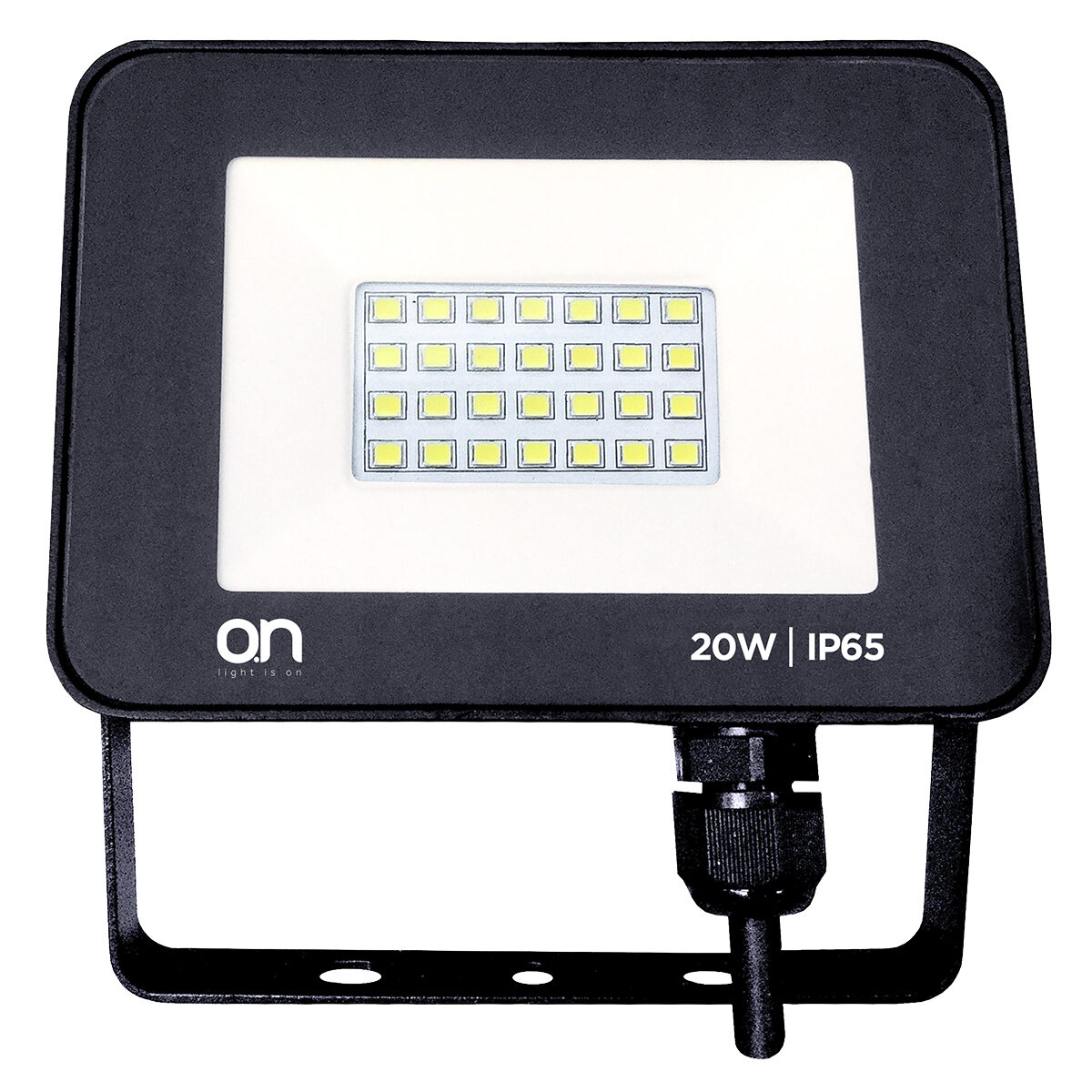 636730-o1.jpg ON Nightled 20 Προβολέας LED 20W 1800lm IP65 Φυσικό Λευκό 4000K Μαύρος 23.8756.21 - Image 1