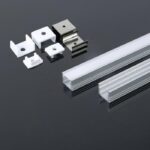 Προφίλ Αλουμινίου για Ταινίες LED 200x1.74x1.21cm Ασημί V-TAC 3358 - Image 2