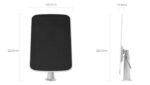 Ezviz Solar Panel-D Ηλιακό Panel 6V 4.2W 226.6x155.9x14.9mm με Καλώδιο Micro USB 4m - Image 5