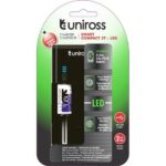 Uniross Φορτιστής USB 2 Μπαταριών Li-Ion/LiFePO4/Ni-MH/Ni-Cd με 2 Κανάλια Φόρτισης UNPCX006