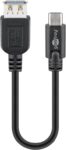 Καλώδιο OTG USB-C Αρσενικό σε USB-A 3.0 Θηλυκό 0.2m Goobay 67894
