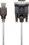 Καλώδιο USB 2.0 σε Serial RS-232 D-Sub 9 Pin Αρσενικό Prolific Chipset Goobay 68875