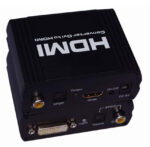 Μετατροπέας DVI-D Dual Link 24+1 Pin + Toslink ή Coaxial σε HDMI με Τροφοδοτικό Μαύρο HDCDVI0101