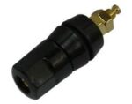 Μπόρνα 15Α, Φ12.5mm, Μήκος 49.5mm, Βίδα Μ5, Επιχρυσωμένη, Μαύρη Ultimax BI-3500