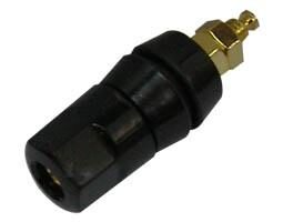 700791-o1.jpg Μπόρνα 15Α, Φ12.5mm, Μήκος 49.5mm, Βίδα Μ5, Επιχρυσωμένη, Μαύρη Ultimax BI-3500 - Image 1