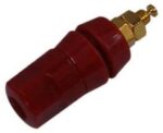 Μπόρνα 15Α, Φ12.5mm, Μήκος 49.5mm, Βίδα Μ5, Επιχρυσωμένη, Κόκκινη Ultimax BI-3500