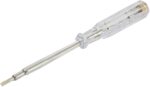 Luckhaus Δοκιμαστικό Κατσαβίδι Ίσιο 100÷500VAC, Μύτη 4mm, Μήκος Άκρου 100mm 22-155010-0