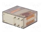 Ρελέ Ηλεκτρομαγνητικό 12VDC 8A 2 Επαφών N.C+N.O. 8 Pin για PCB RP421012 SCHRACK - Image 2