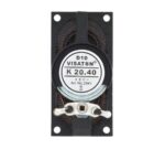 Μεγάφωνο Mini 40x16x8mm 1W RMS 8Ω IP64 Μαύρο Visaton 2941 - Image 2