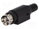 Βύσμα Τροφοδοσίας DC R7B 13.8mm 4 Pin 7.5A Αρσενικό Καλωδίου έως 6.5mm Κολλητό Ninigi PC-MDP-402-4P
