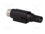 Βύσμα Τροφοδοσίας DC R7B 13.8mm 4 Pin 7.5A Αρσενικό Καλωδίου έως 6.5mm Κολλητό Ninigi PC-MDP-402-4P - Image 2