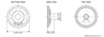 Μεγάφωνο Mini Φ56.7mm 0.5W RMS 8Ω Loudity LD-SP-5708-A - Image 3
