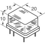Ρελέ Ηλεκτρομαγνητικό 24VDC 8A 1 Επαφής N.O+1 N.C 6 Pin για PCB G6C-2117P-US 24VDC Omron - Image 3