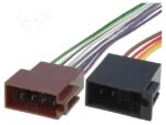 Καλωδίωση ISO Αυτοκινήτου 13(5+8) Pin Θηλυκή Ατερμάτιστη Μαύρο-Καφέ 4Carmedia ZRS-ISO-4/R