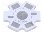 Πλακέτα / Βάση STAR για LED Ισχύος 3-5W Optosupply OSMCPCB8060A