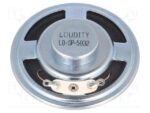 Μεγάφωνο Mini Φ50mm 0.25W RMS 32Ω Μαύρο Loudity LD-SP-5032 - Image 2