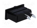 Διακόπτης Rocker OFF-(ON) 2 Pin SPST, 16A/250VAC, για Άνοιγμα 30x11mm Bulgin C1501ALAAA - Image 2
