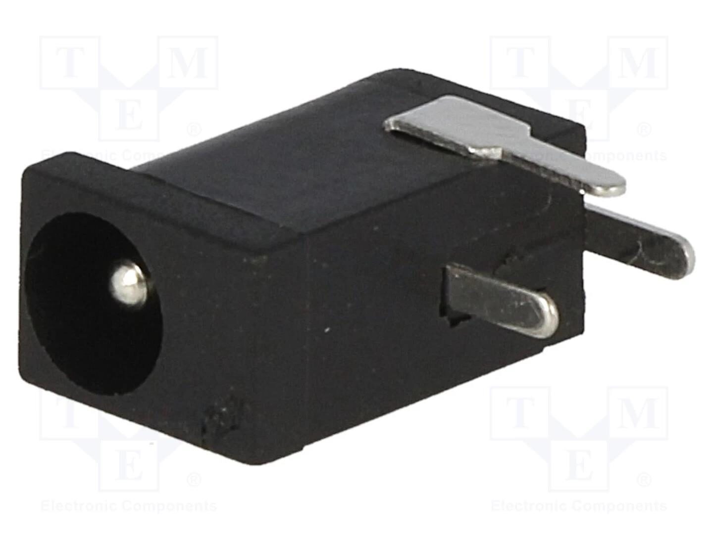 725336-o1-2.jpg Βύσμα DC 3.4 & 3.5x1.3mm 500mA Αρσενικό Γωνία για PCB PC-GK1.3 - Image 1