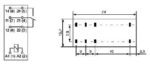 Ρελέ Ηλεκτρομαγνητικό 24VDC 16A 1 Επαφής N.C+N.O 8 Pin για PCB LMR1H-24D Recoy - Image 3