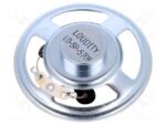 Μεγάφωνο Mini Φ57mm 0.50W RMS 8Ω Διαφανές Loudity LD-SP-5708 - Image 2