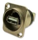 Adaptor για Panel USB 2.0 Type A Θηλυκό Εμπρός σε USB Type B Θηλυκό Πίσω Cliff CP30110