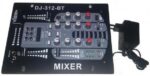 MegaSound DJ-312BT-USB Αναλογικός Μίκτης 2 Καναλιών με Bluetooth & USB Player Μαύρος