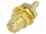 Βύσμα SMA Θηλυκό Reverse Πρεσαριστό Καλωδίου RG174 SMA-014RP