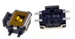 Microswitch TACT Γωνία 4 Pin Push ON SPST-NO, 4.5x3x1.3mm SMT PBS2015 - Image 2